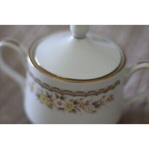 Ekco Golden Autumn Cream and Sugar Set